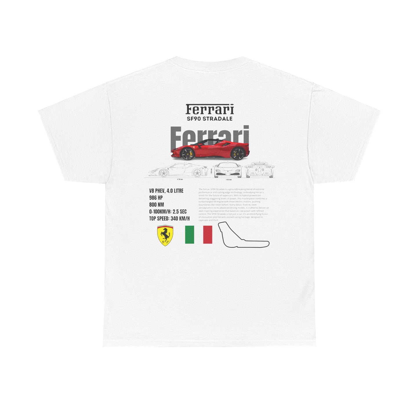 Ferrari SF90 Tee