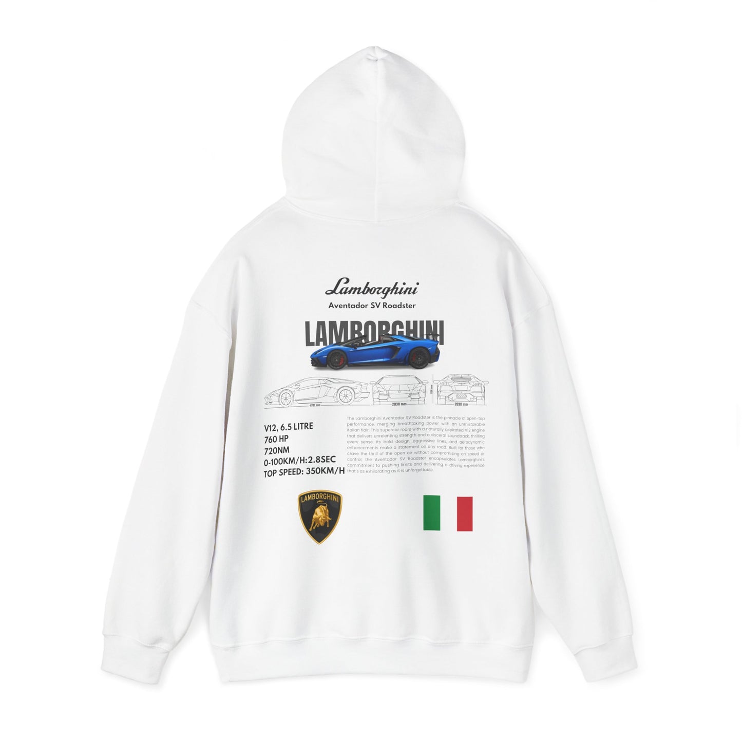 Lamborghini Aventador Hoodie