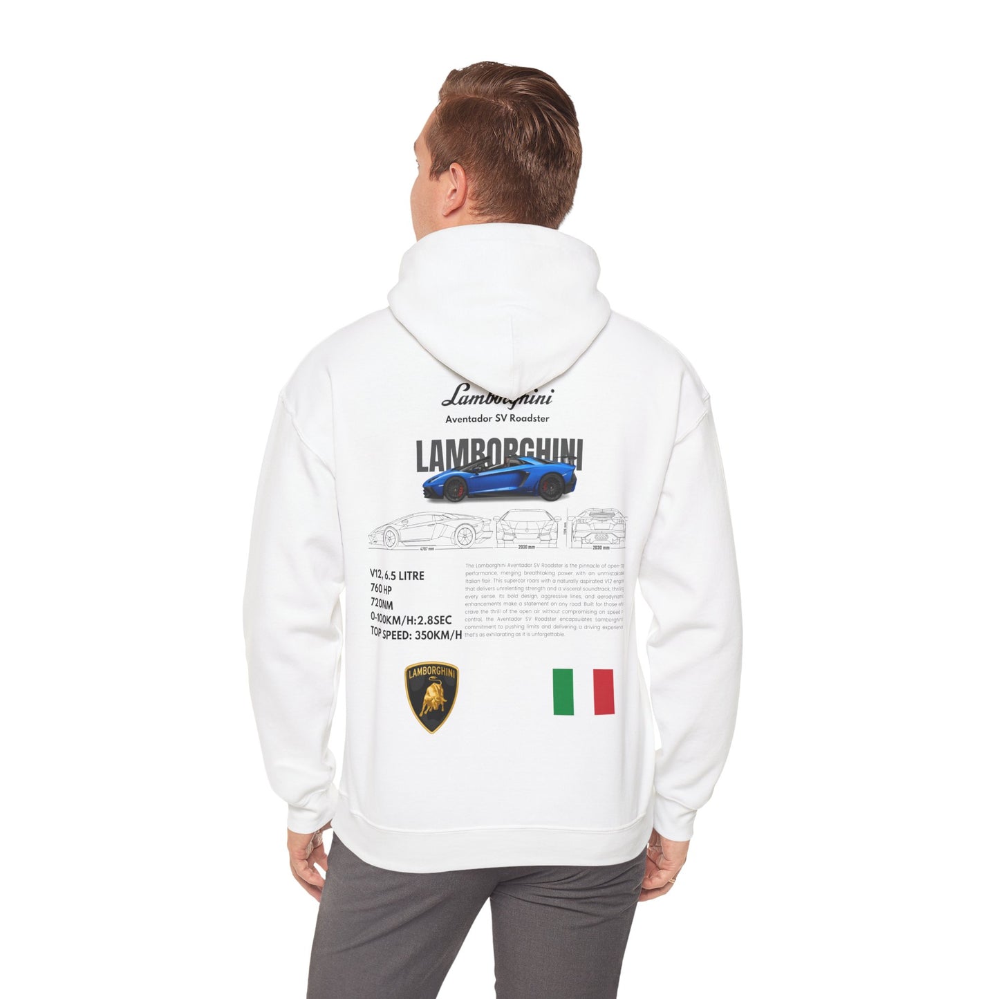 Lamborghini Aventador Hoodie